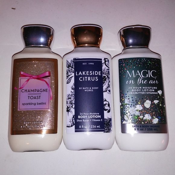 Set of 3 Bath &‎ Body Works Body Lotion